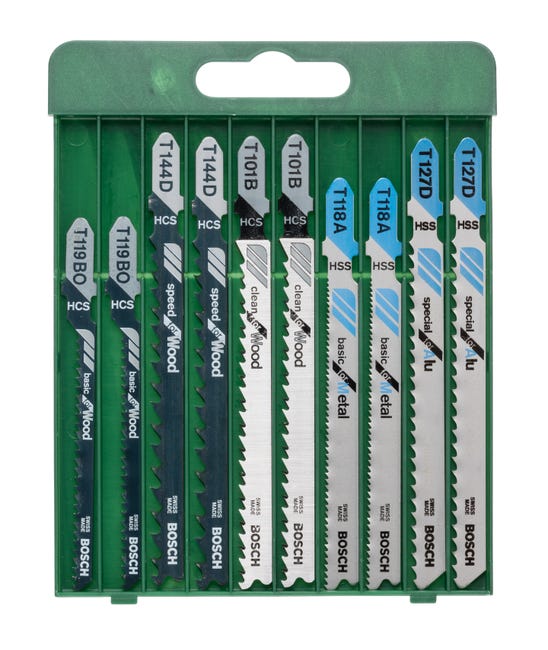Leroymerlin Set lame per seghetto alternativo BOSCH in acciaio L 150 mm 10 pezzi Grande vendita