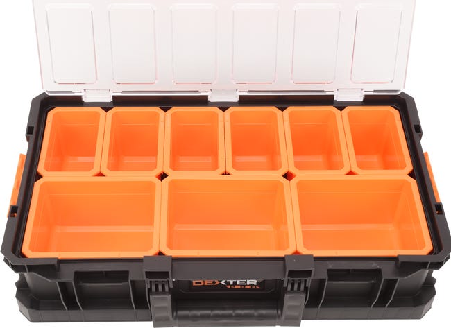 Leroymerlin Cassetta porta attrezzi DEXTER PRO L31.1 X H13.2 X P54.6 cm Flash Sale