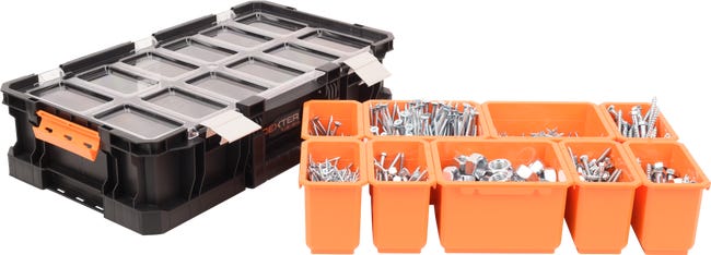 Leroymerlin Cassetta porta attrezzi DEXTER PRO L31.1 X H13.2 X P54.6 cm Flash Sale