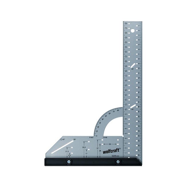 Leroymerlin Squadrato WOLFCRAFT in acciaio 30 x 20 cm Vendite stagionali