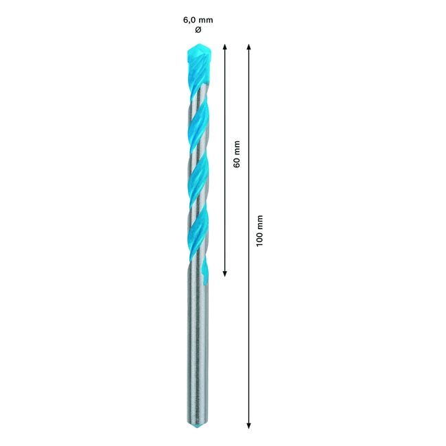 Leroymerlin Punta multi-materiale cilindrico BOSCH CYL-9 L 100 mm Ø 6 mm Offerta per la Festa della Mamma