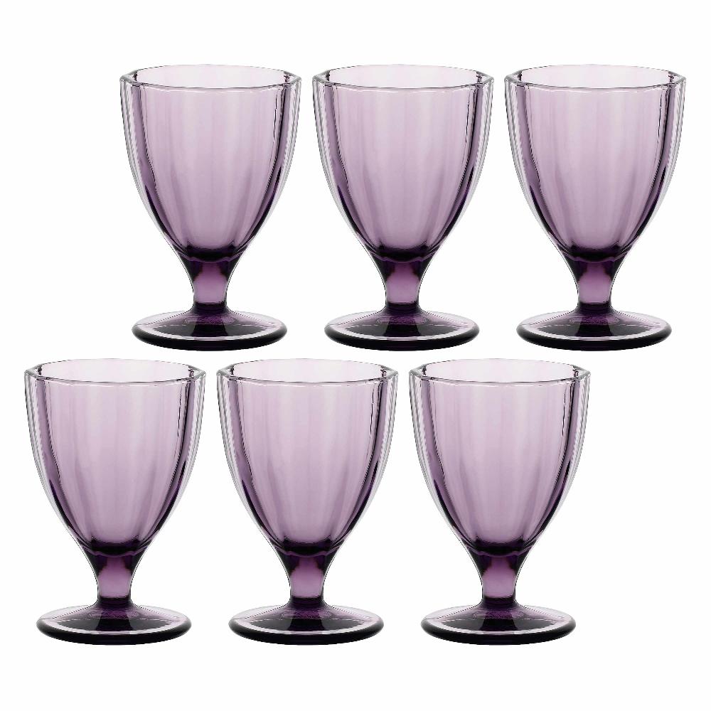ROSÈ A POIS Set 6 calici Ametista Amami Vendita