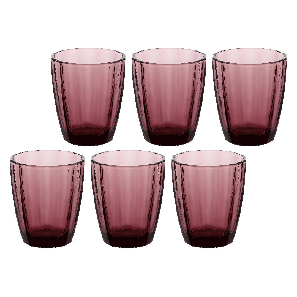 ROSÈ A POIS Set 6 bicchieri Vinaccia Amami Consegna Veloce