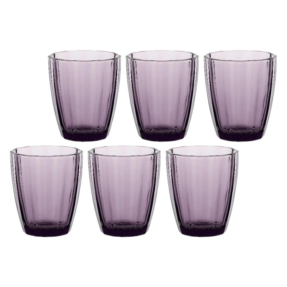 ROSÈ A POIS Set 6 bicchieri Ametista Amami Promozione Limitata