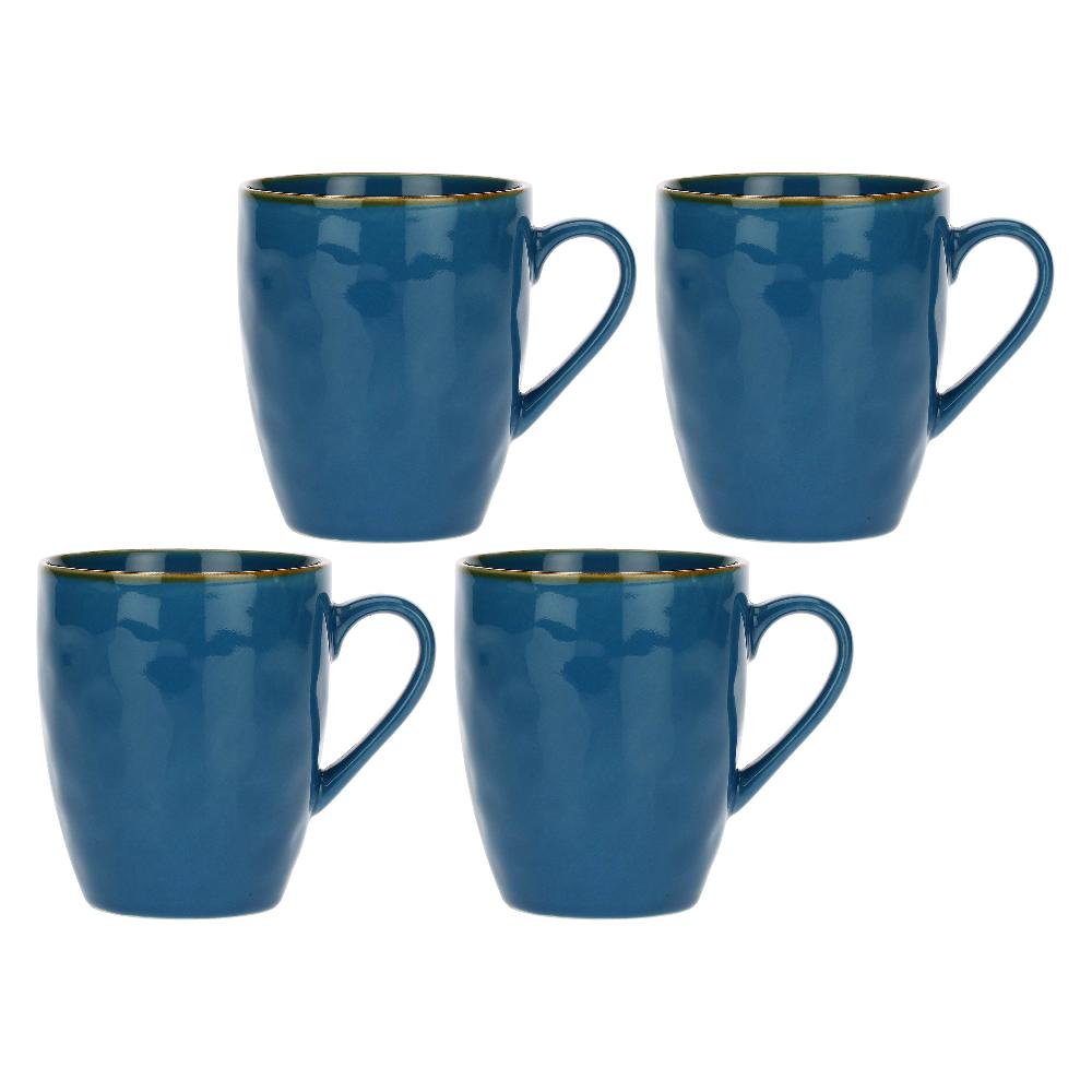 ROSÈ A POIS Set 4 Mug Concerto Blu Avio Nuovo
