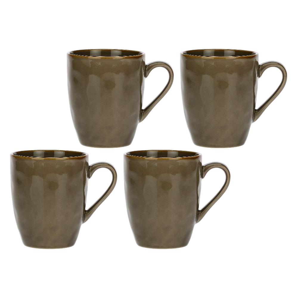 ROSÈ A POIS Set 4 Mug Concerto Grigio Tortora Promozione