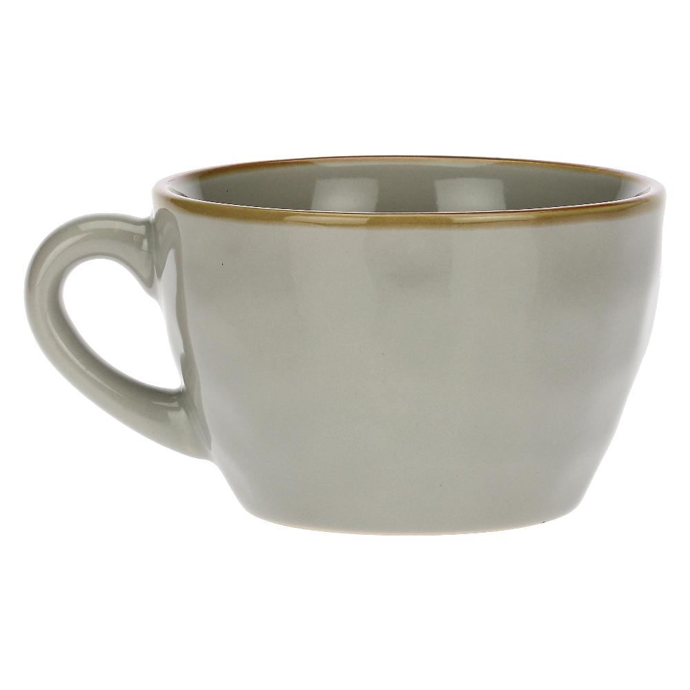 ROSÈ A POIS Set 4 Tazze Colazione Concerto Grigio Perla Shopping Online