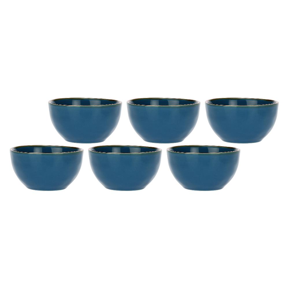 ROSÈ A POIS Set 6 Coppette Concerto Blu Avio Promozione Limitata