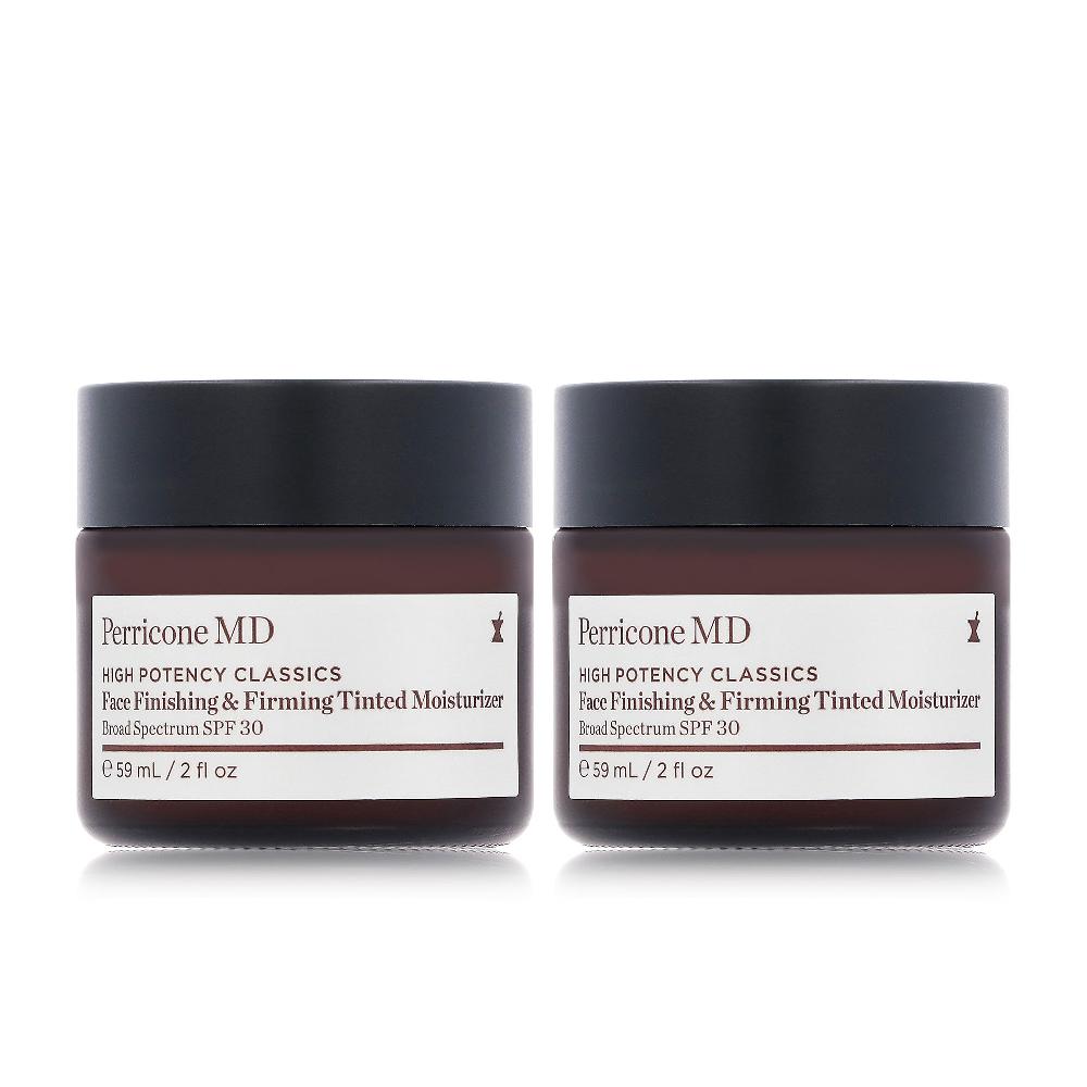 QVC Perricone MD Face Finishing & Firming Moisturizer Tinted duo con SPF30 Italy