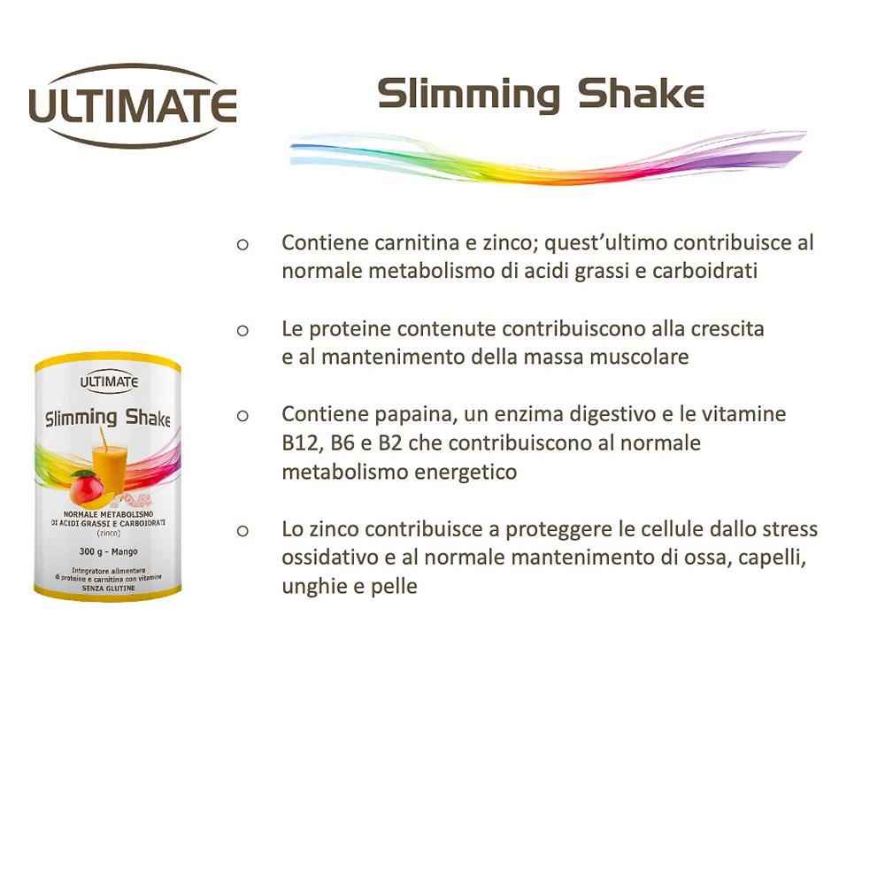 QVC Ultimate Slimming Shake Integratore alimentare proteico Italia