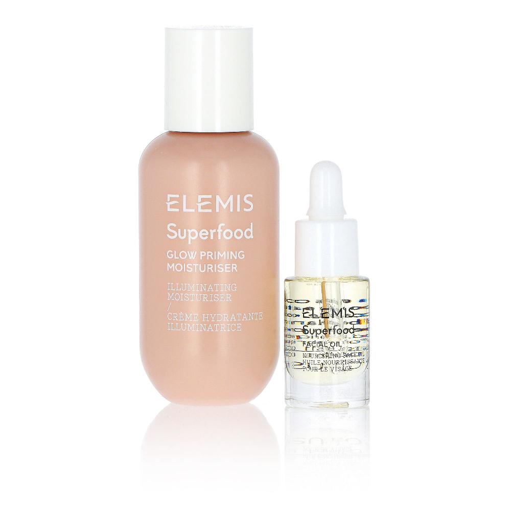 QVC Elemis Kit Superfood : Primer idratante e Illuminante+olio viso Qualità Garantita