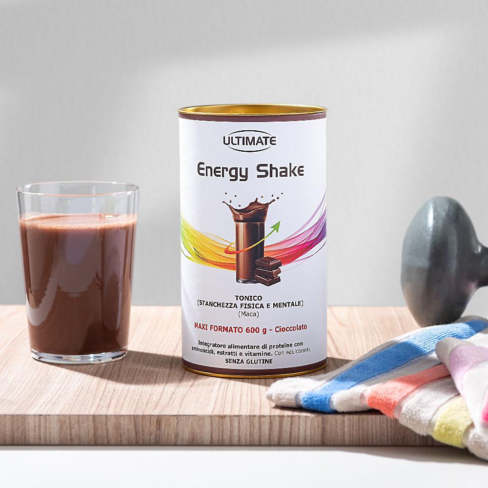 QVC Ultimate Energy Shake integratore con 3 fonti proteiche Saldi Di Fabbrica