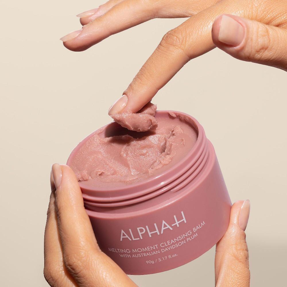 QVC Alpha - H Melting Moment Cleansing Balm 90g Balsamo detergente Ed. speciale Plum 2025