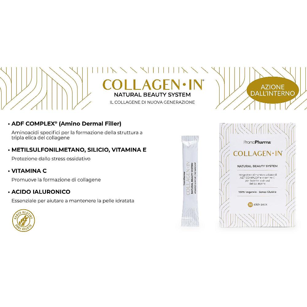 QVC PromoPharma Collagen-IN Integratore alimentare (30 stick) Spedizione Gratuita