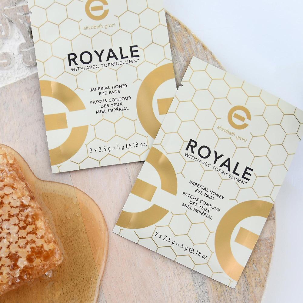 QVC Elizabeth Grant Royale Imperial Honey 12 pads occhi Prezzo Ridotto
