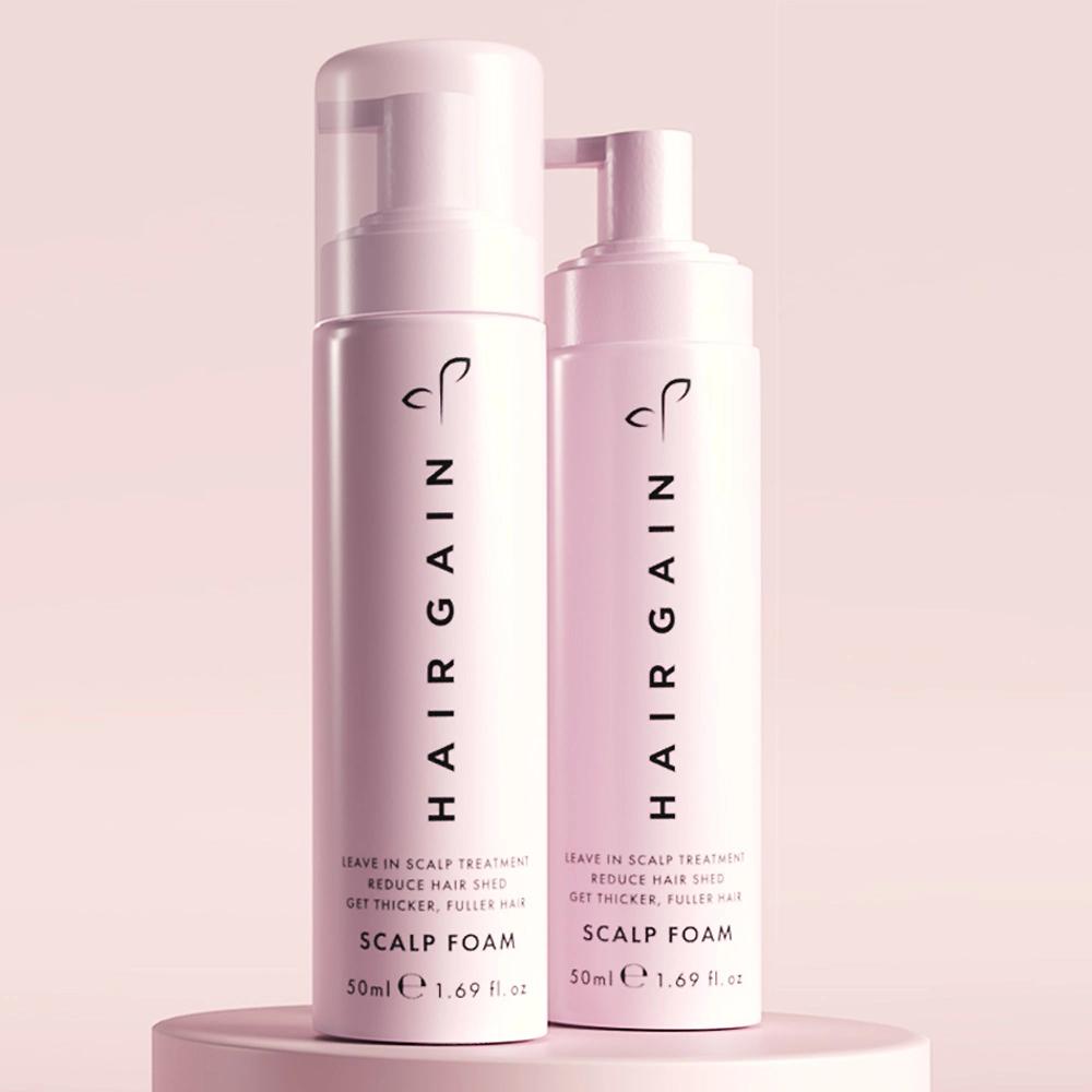 QVC Hair Gain Schiuma per capelli trattamento cosmetico cuoio capelluto Offerta