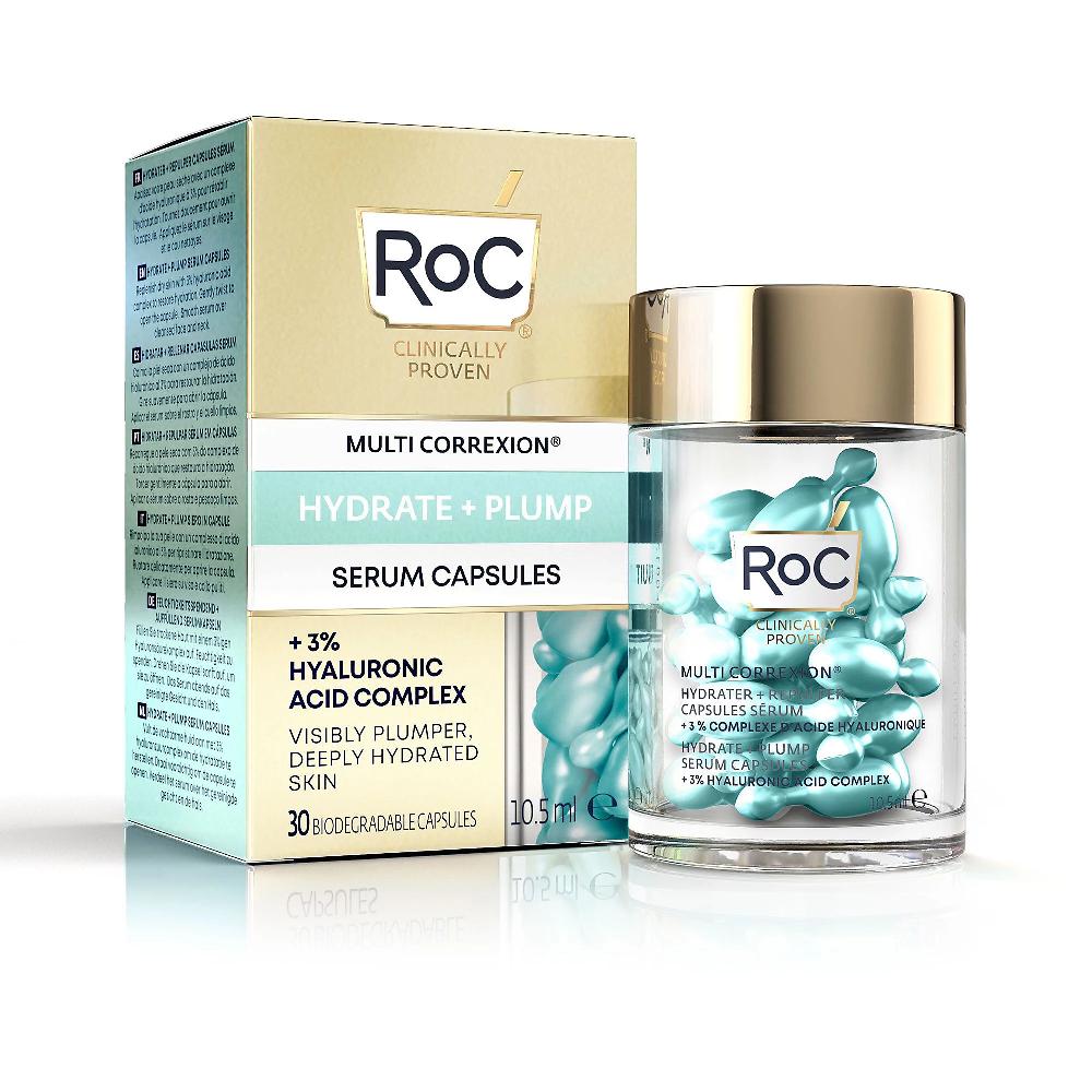 QVC RoC Siero rimpolpante all'acido ialuronico Multi Correxion (2pz) Offerte