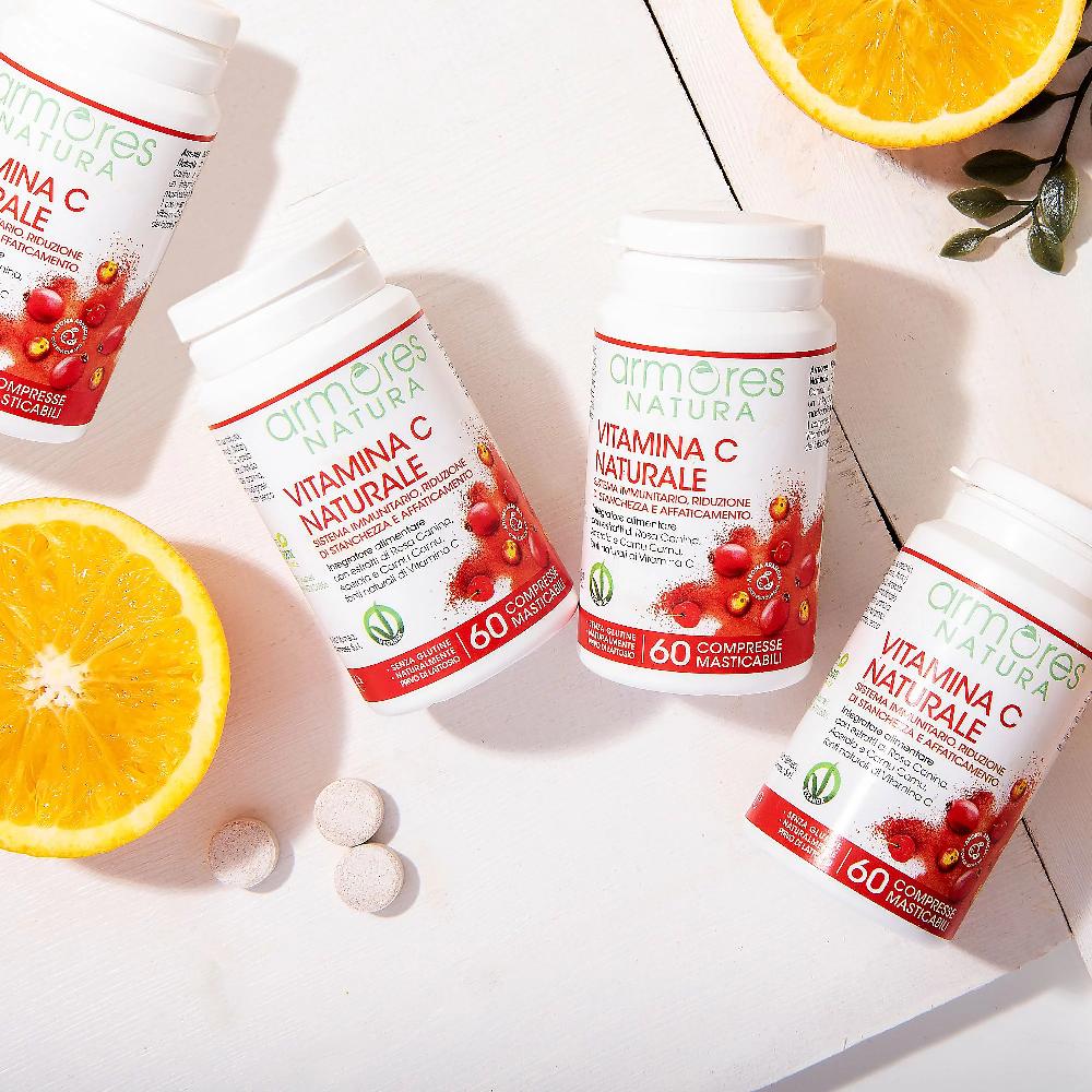 QVC Armores Vitamina C Naturale Integrat. alimentare (4 x 60 compresse) I Più Venduti