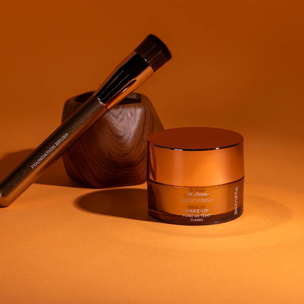 QVC M. Asam Magic Finish Fondotinta in mousse con pennello Promozione