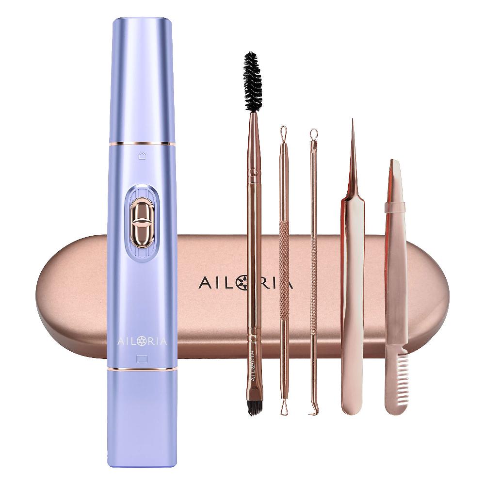 QVC AILORIA Liberty 2in1 Rasoio epilazione con Pure Pro Kit accessori Vendita Calda