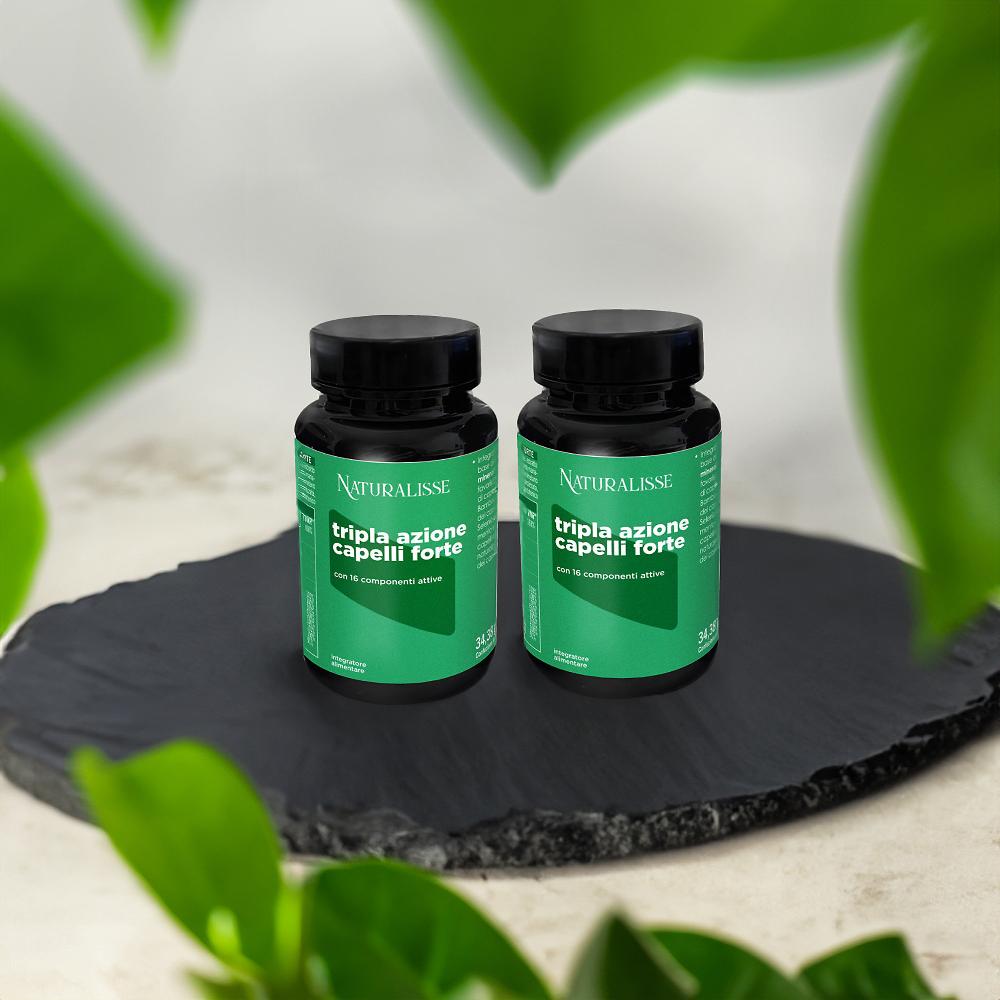 QVC Naturalisse Capelli Forte Integratore alimentare (120 caps) Saldi Di Fabbrica