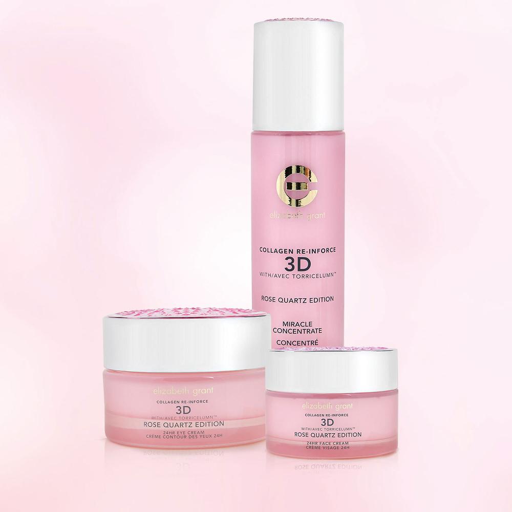 QVC Elizabeth Grant Collagen Re-Inforce: crema viso occhi e concentrato Presa