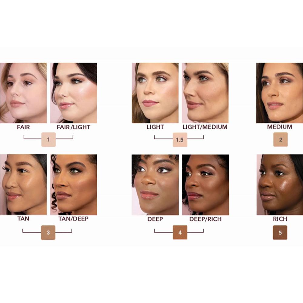 QVC Doll10 Kit fondotinta + rossetto + mascara + blush + pennello 5pz Saldi