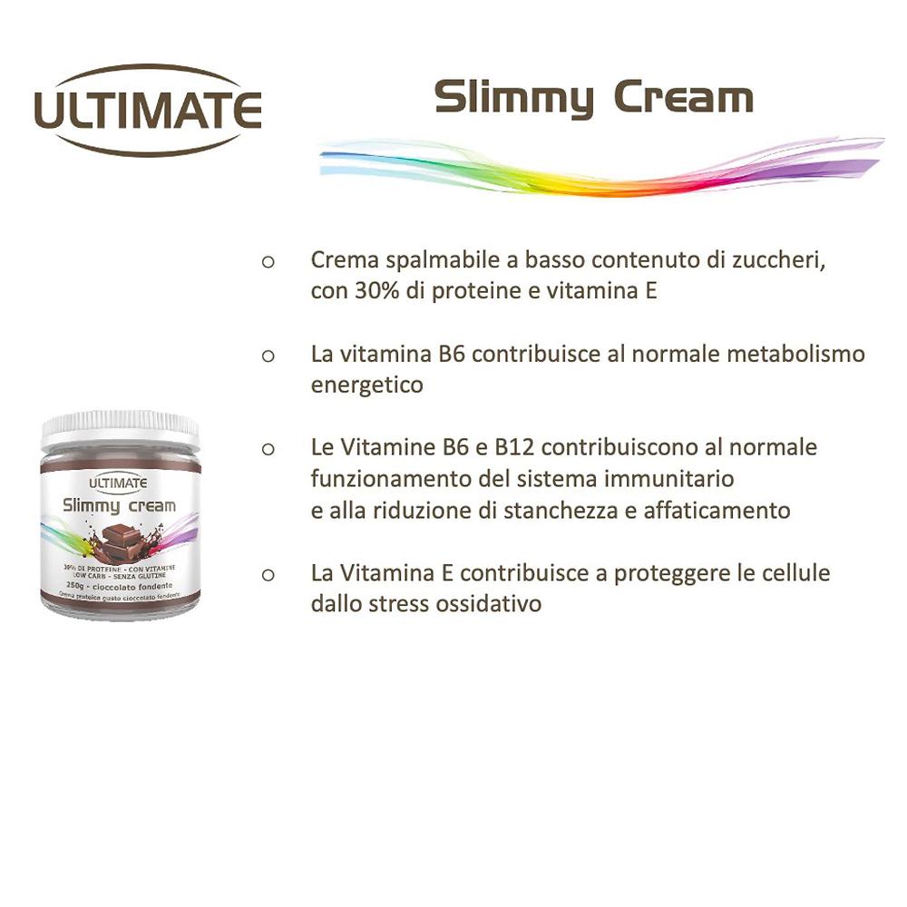 QVC Ultimate Slimmy Crema 2x250g proteica spalmabile Italia
