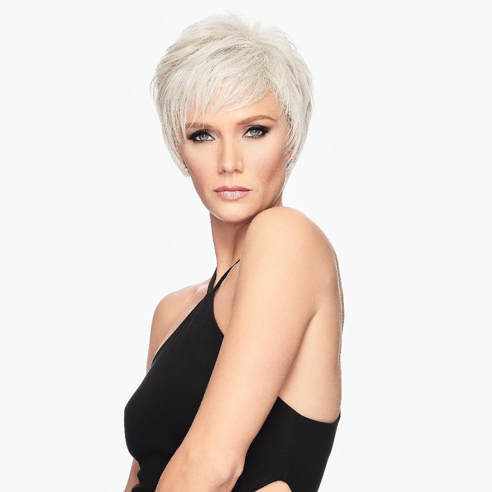 QVC HairDo Short Shag parrucca corta con frangia Spedizione Gratuita