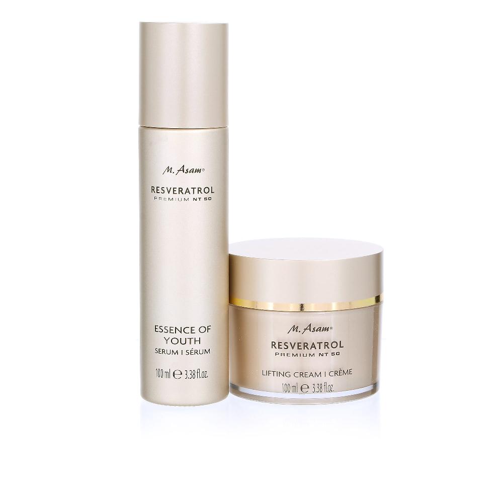 QVC M. Asam Kit Resveratrol Premium NT50: crema viso e siero I Più Venduti