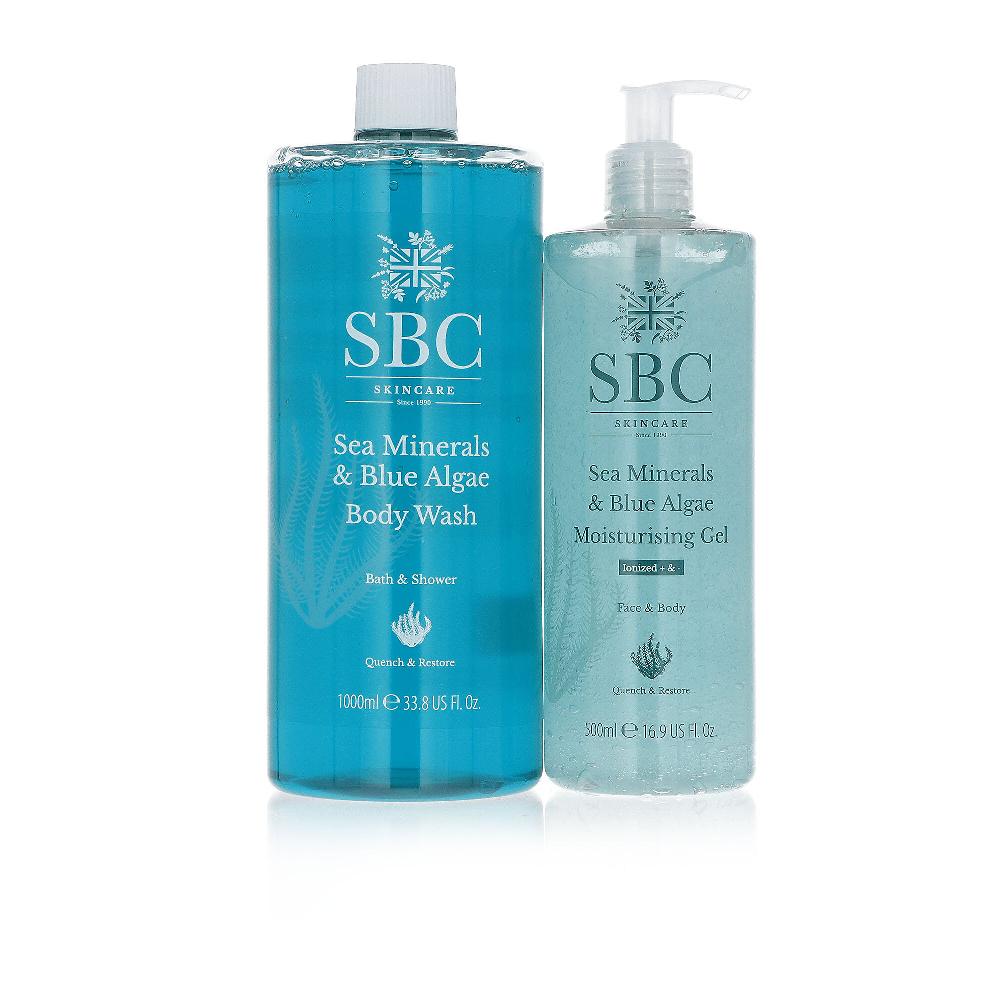 QVC SBC Bagnoschiuma e gel idratante Sea Minerals&Blue Algae Saldi