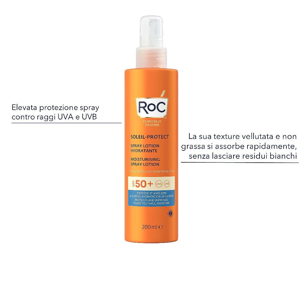QVC RoC Lozione protezione solare spray idratante con SPF 50+ Vendita Economica