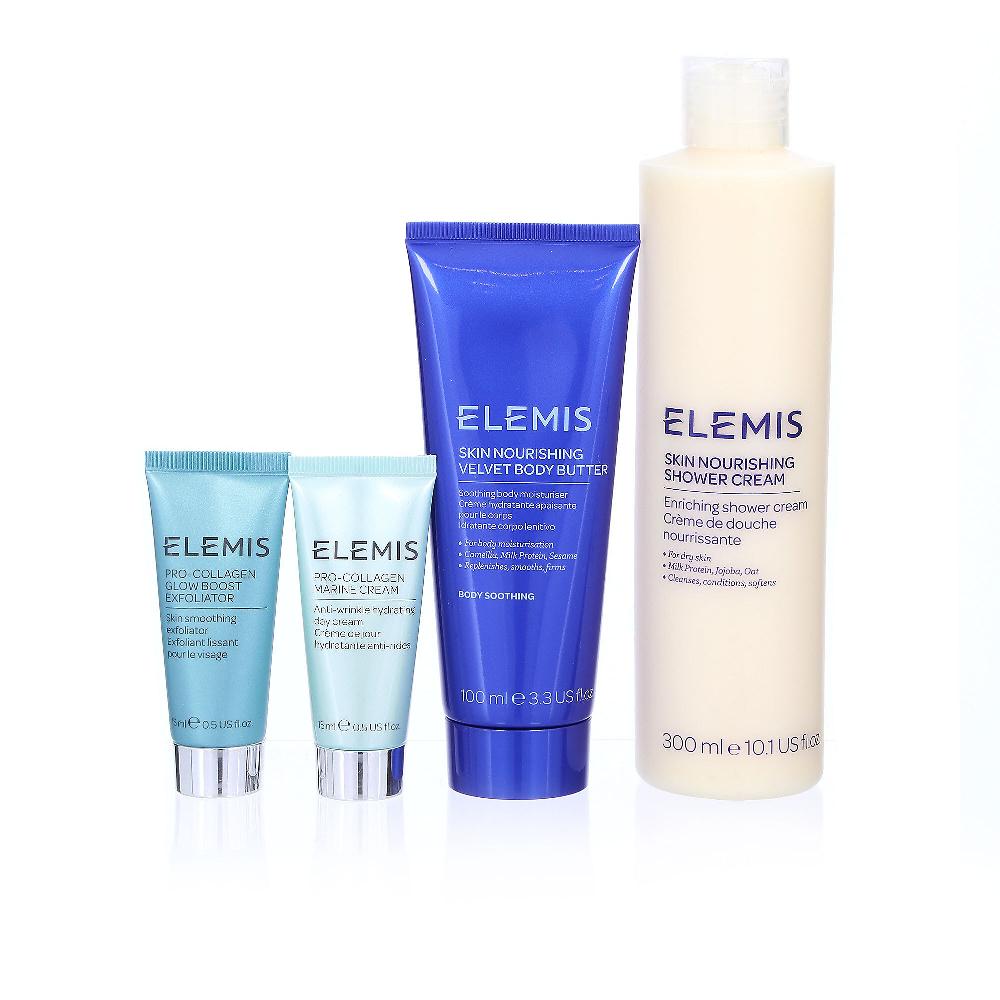 QVC Elemis Skin Nourishing e Pro-Collagen: kit viso e corpo 4pz Vendite Flash