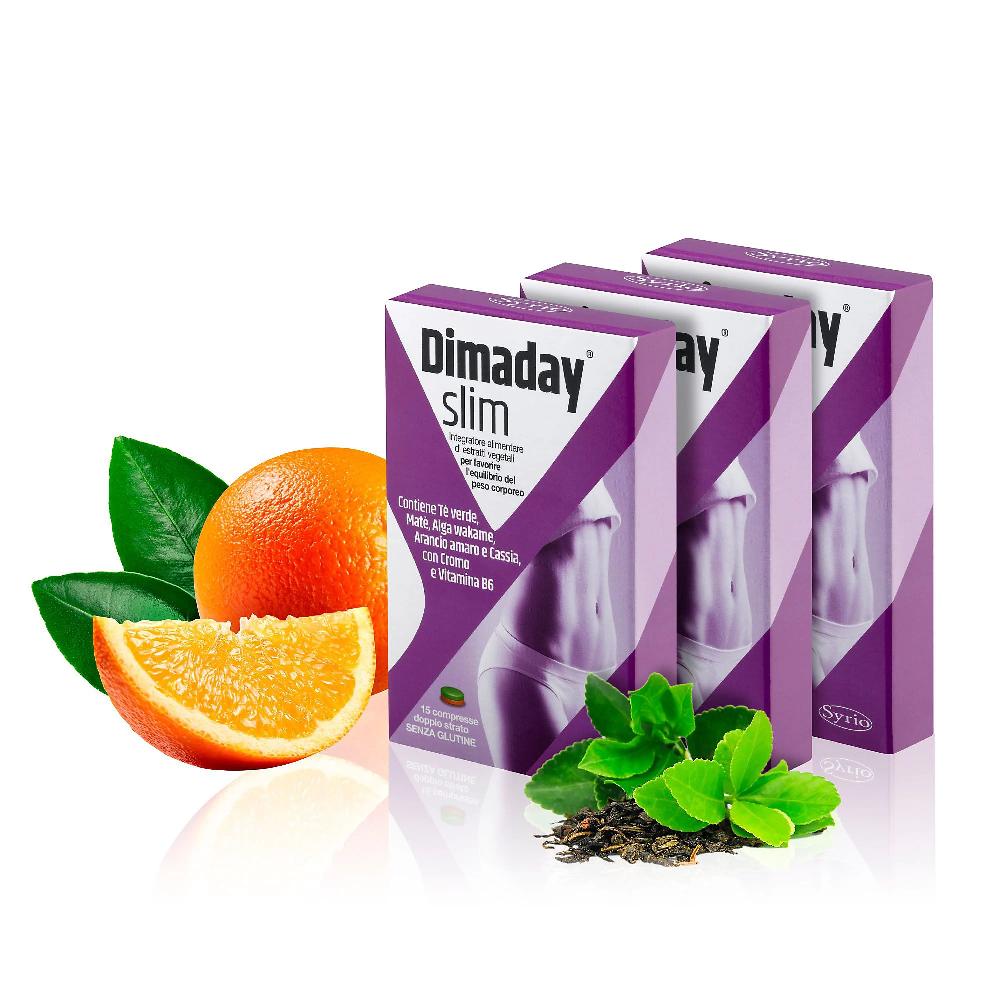 QVC Syrio Dimaday Slim Integratore alimentare (45cpr) Soddisfazione Garantita