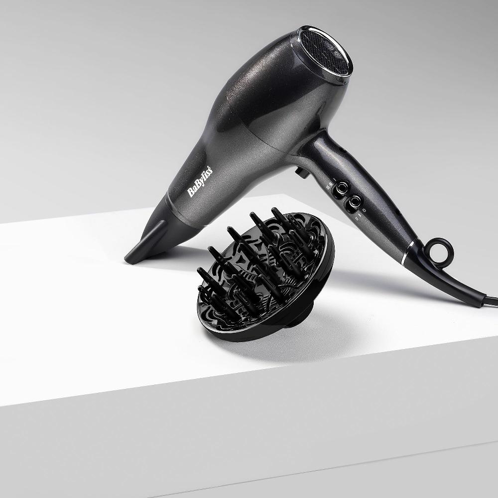 QVC Babyliss Platinum Diamond asciugacapelli con funzione ionica In Saldo
