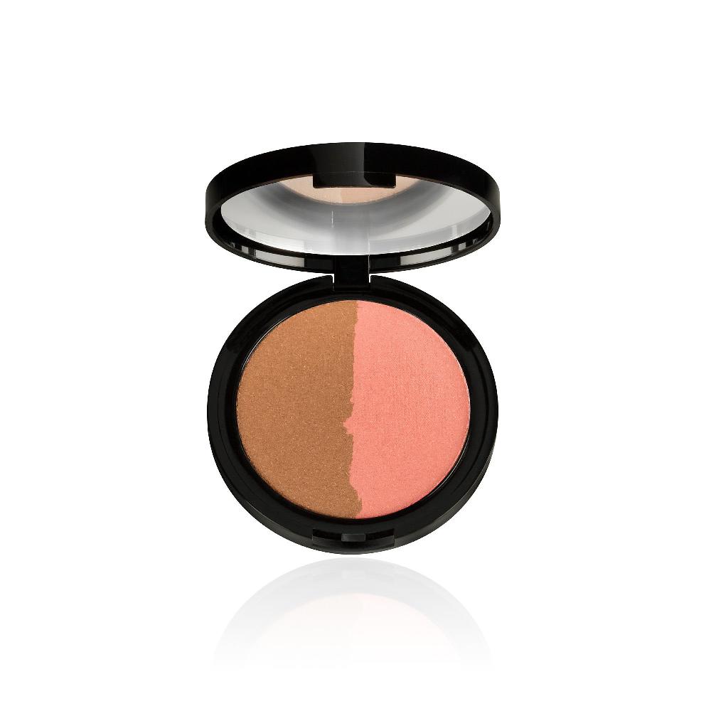 QVC N°1 Perfetto Air Blush&Bronze 2in1 Blush bronzer in polvere Super Saving Price