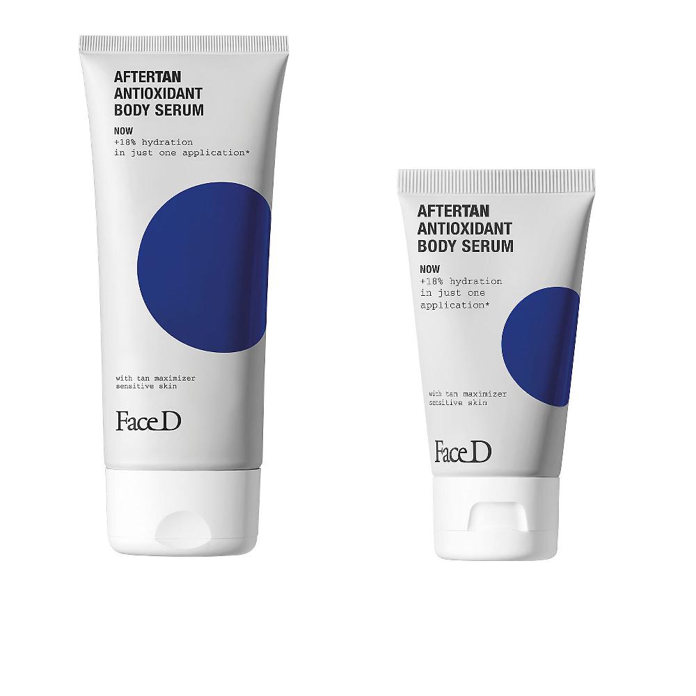 QVC Face-D 2 sieri doposole Aftertan Antioxidant Body (200 ml;50 ml) Offerta speciale della fabbrica