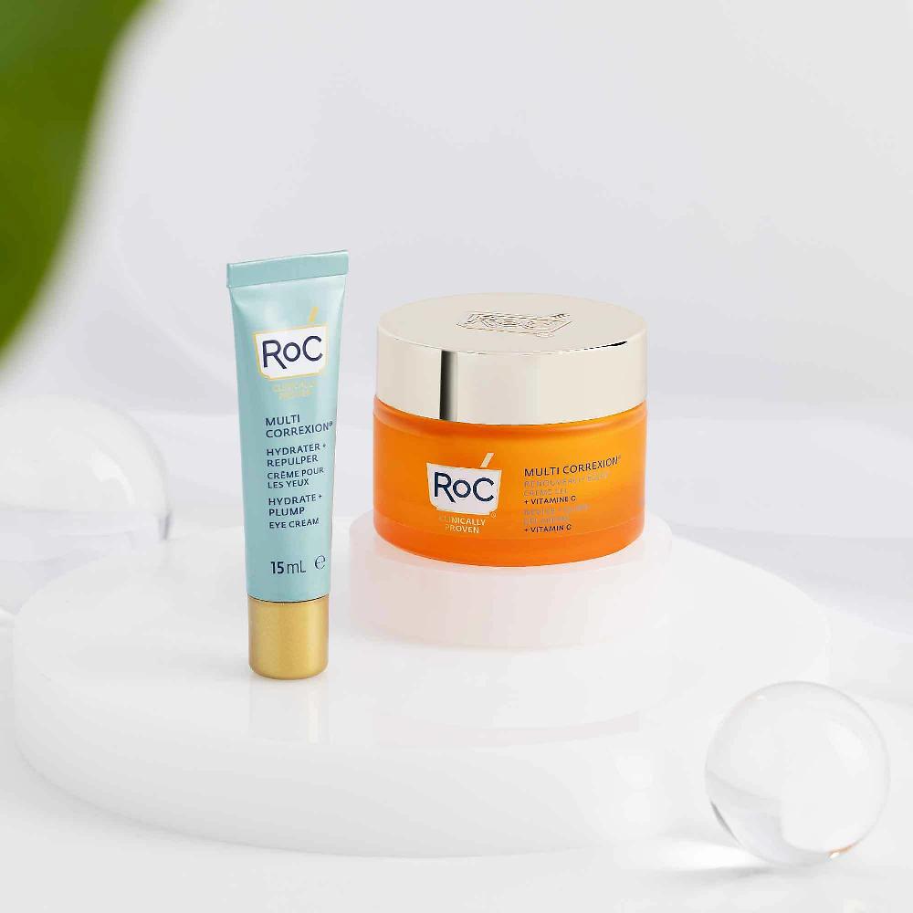 QVC RoC Multi Correxion: crema viso e contorno occhi Sostegno trimestrale
