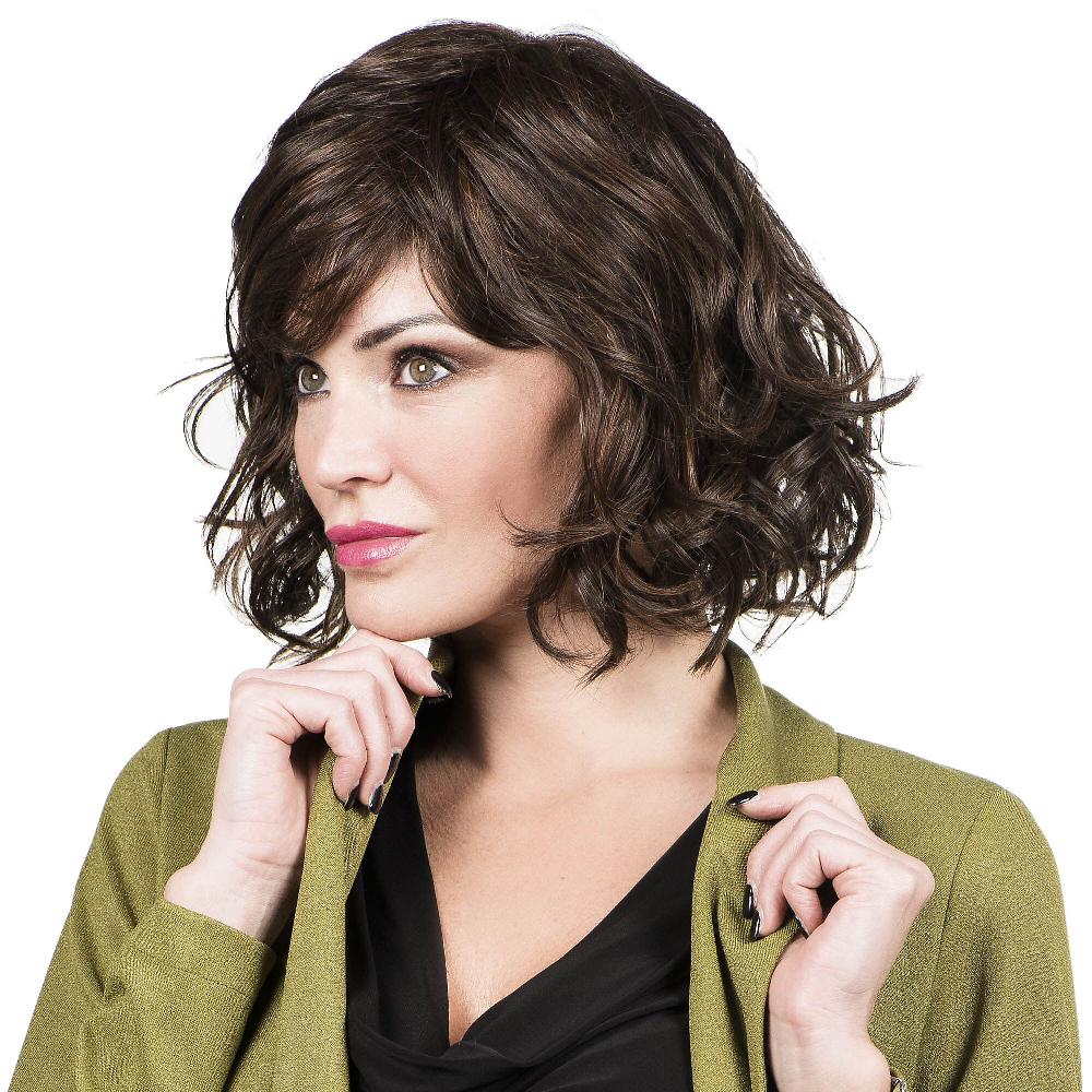 QVC Hairdo Parrucca media con styling mosso Qualità Garantita