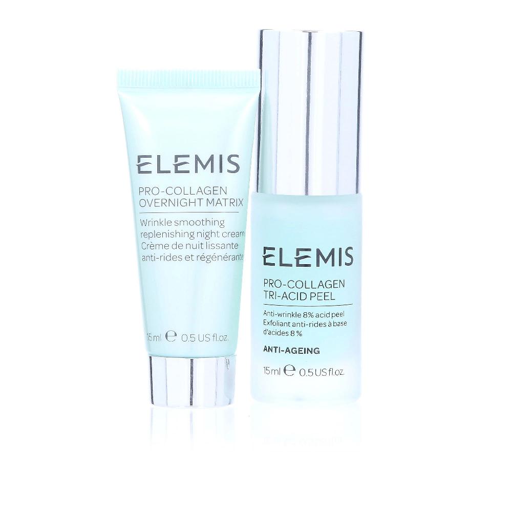 QVC Elemis Kit Pro-Collagen duo crema notte+Peeling Saldi