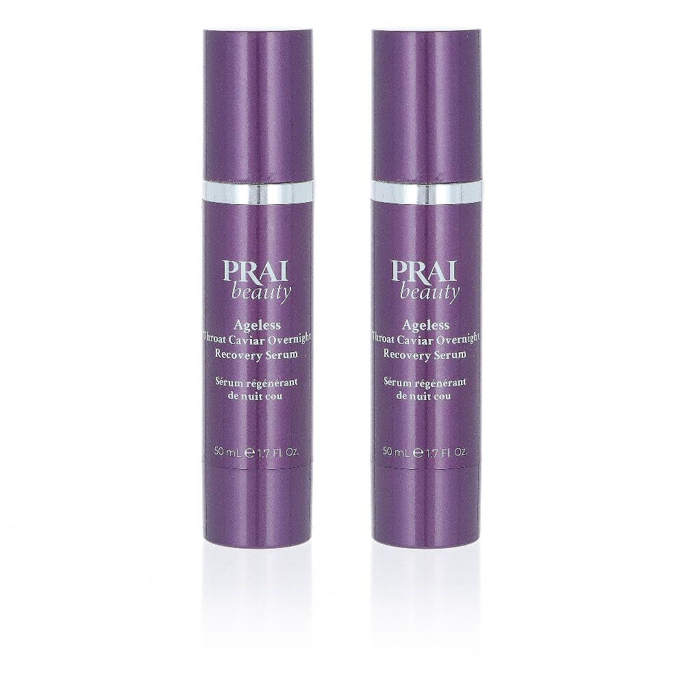 QVC PRAI Kit 2 sieri notte per il collo Ageless Caviar Offerte