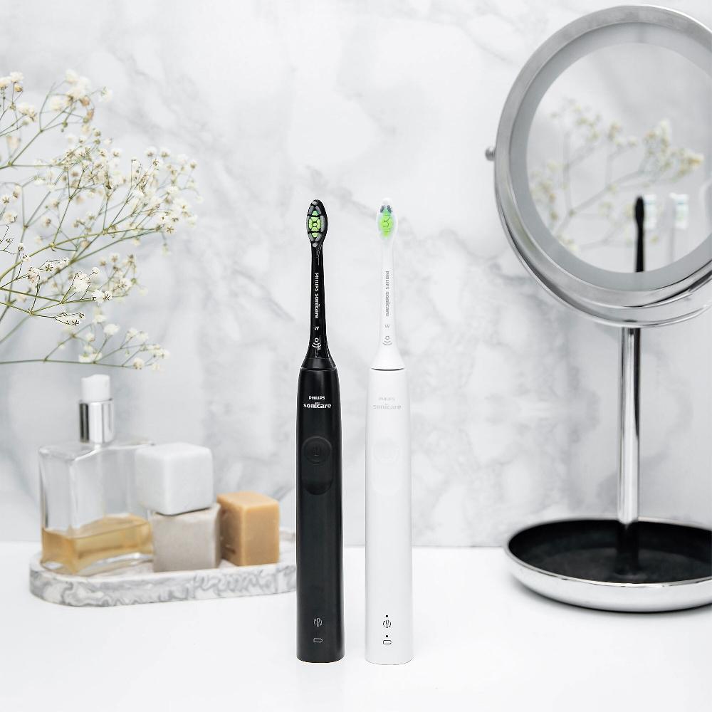 QVC Philips Spazzolino elettrico Serie 4100 + 5 testine di ricambio Liquidazione