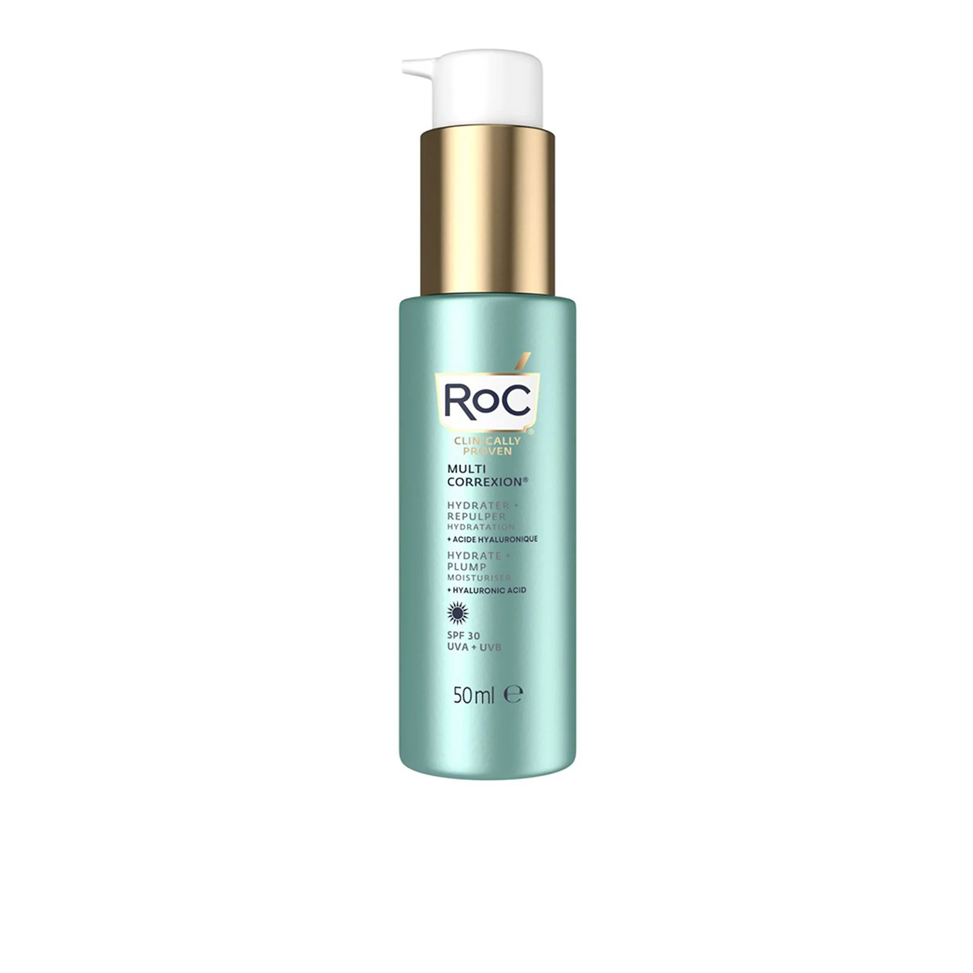 QVC RoC Multi Correxion Hydrate + Plump crema viso con SPF30 Enormi risparmi
