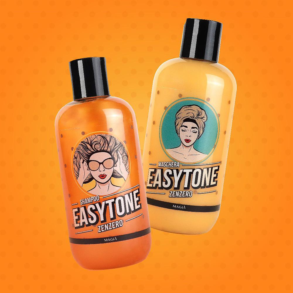 QVC Easytone Kit Zenzero: shampoo e maschera illuminanti Limitato a 3 giorni