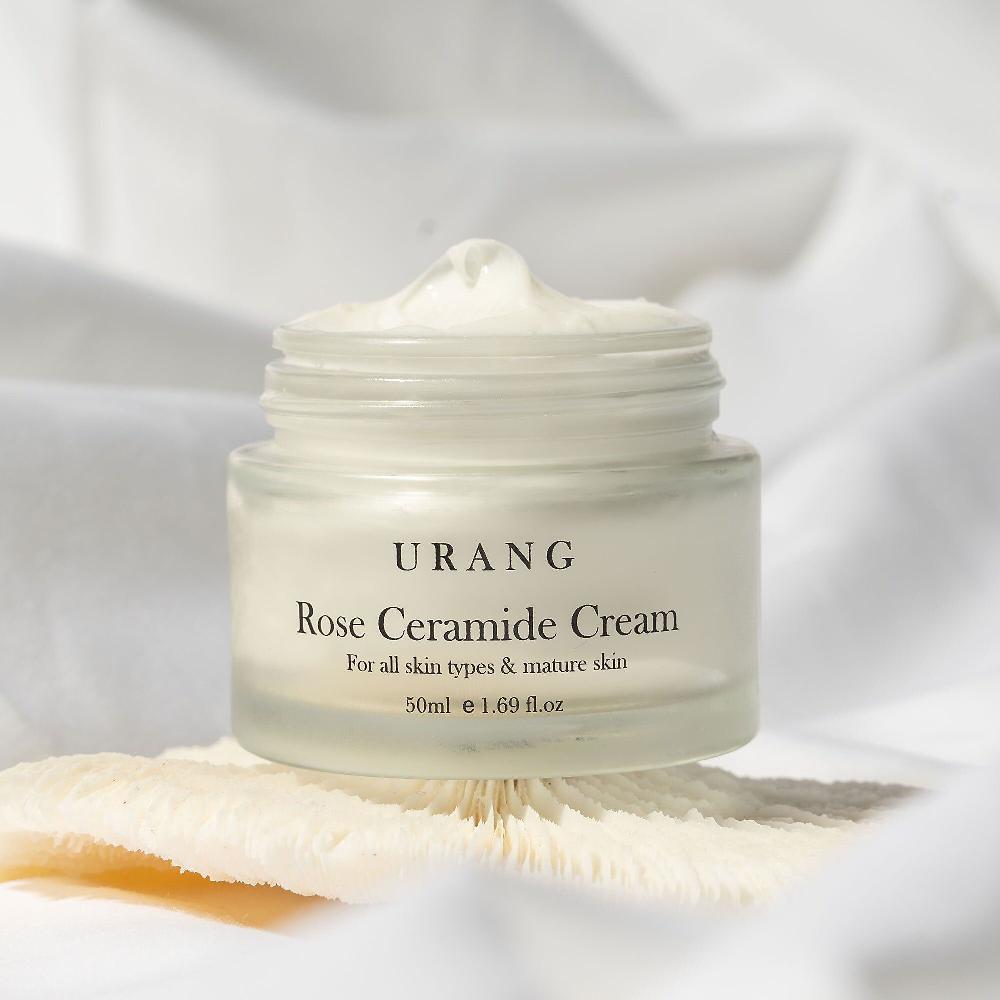 QVC Urang Crema viso nutriente con ceramidi ed estratto di rosa In Linea