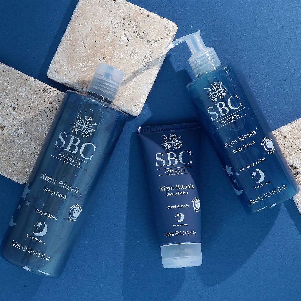 QVC SBC Rituale notturno: bagnoschiuma balsamo siero Negozio online di fabbrica