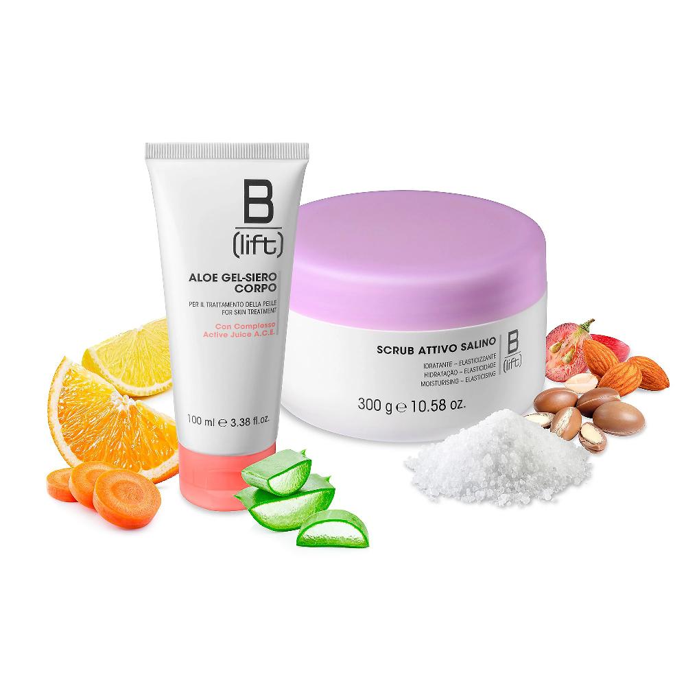 QVC Syrio Scrub Corpo Idratante + siero Aloe gel multivitaminico Offerta speciale