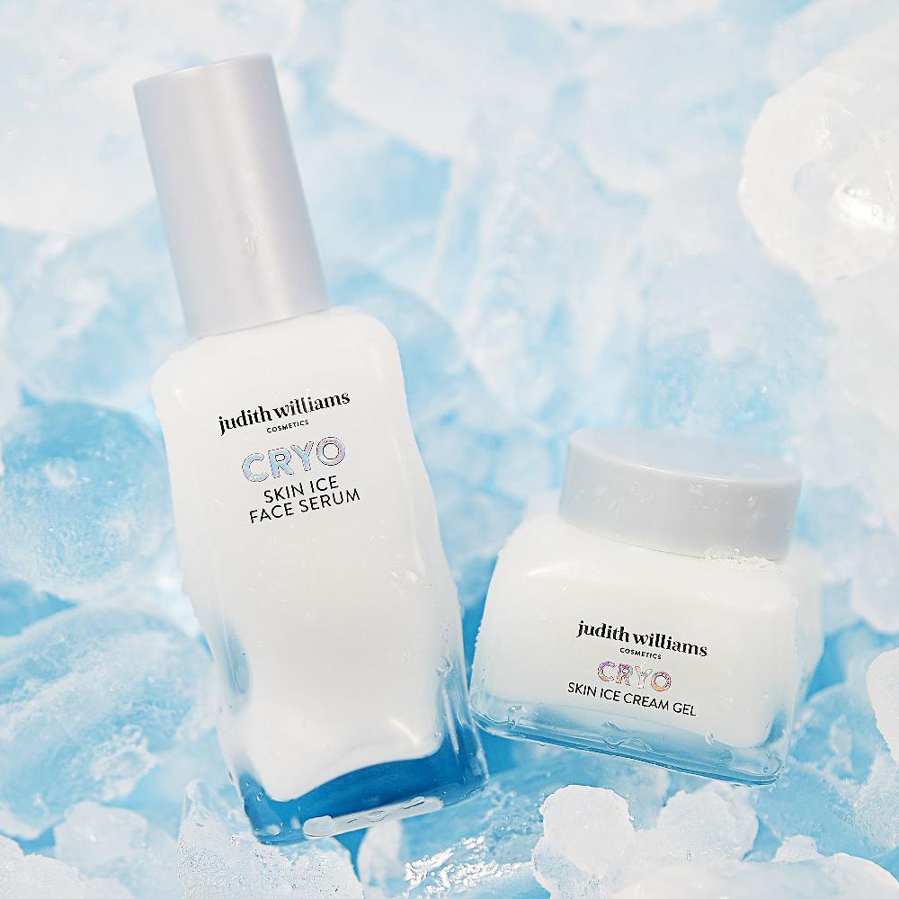 QVC Judith Williams Cryo Skin Ice Duo Crema gel+siero viso Fornitura limitata