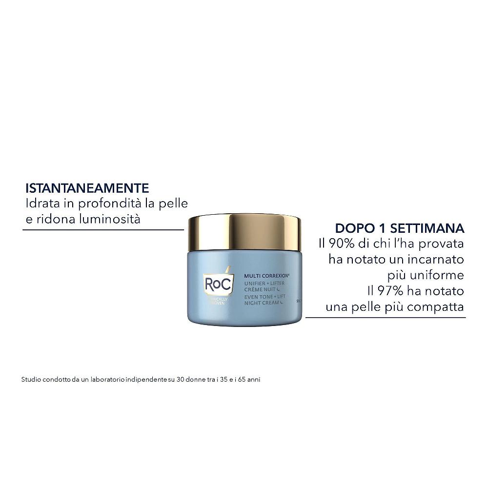 QVC RoC Even Tone + Lift Crema notte antiage Vendite stagionali