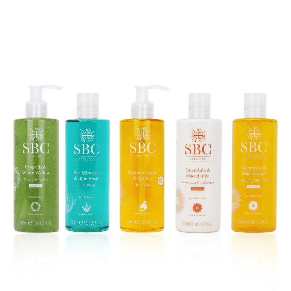 QVC SBC Kit 5 prodotti corpo mani e capelli in diverse fragranze Liquidazione